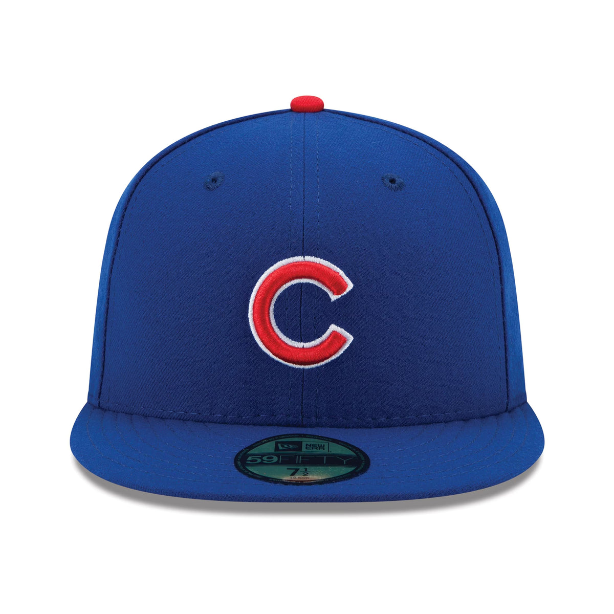 New Era 59FIFTY Chicago Cubs Baseball Cap - MLB On Field AC Perf - Blue