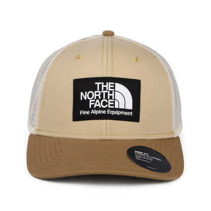 The North Face Hats Mudder Deep Fit Recycled Trucker Cap - Light Brown-Sand
