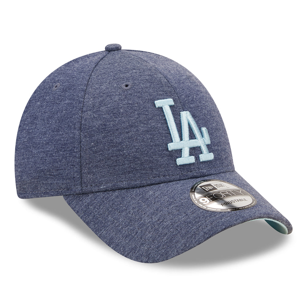 New Era 9FORTY L.A. Dodgers Baseball Cap - MLB Jersey Essential - Navy-Light Blue