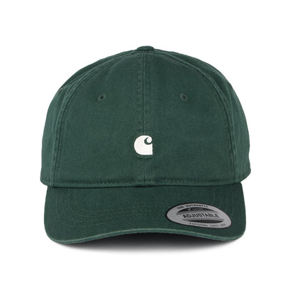 Carhartt WIP Hats Madison Logo Baseball Cap - Forest-Off White