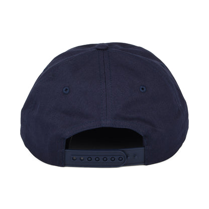 New Balance Hats Curved Brim Snapback Cap - Navy Blue