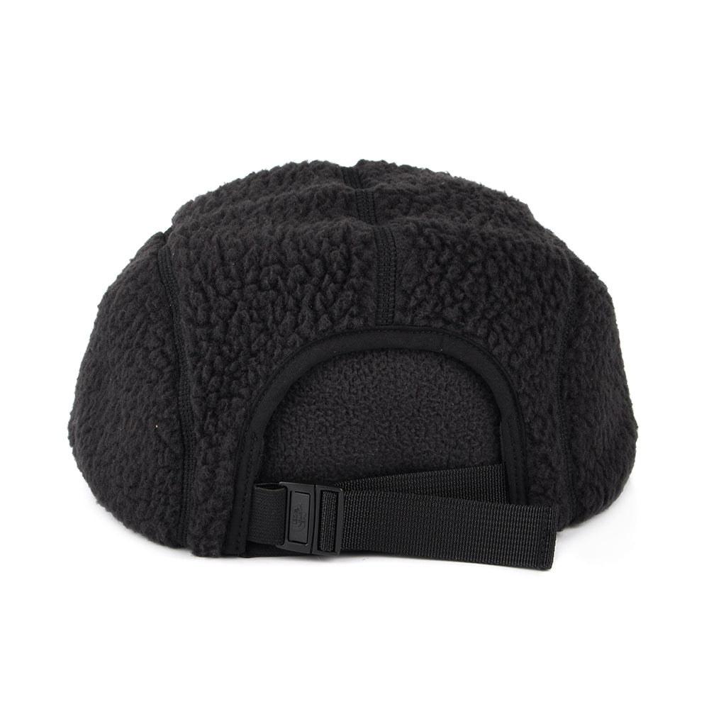 The North Face Hats Cragmont Water Repellent Fleece 5 Panel Cap With Earflaps - Black