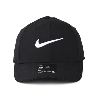 Nike Golf Hats Dri-FIT Structured Baseball Cap - Black-White