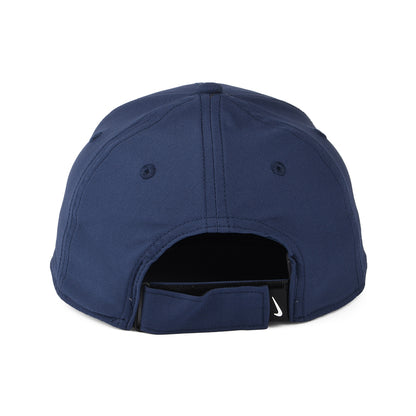 Nike Golf Hats Dri-FIT Structured Baseball Cap - Navy-White