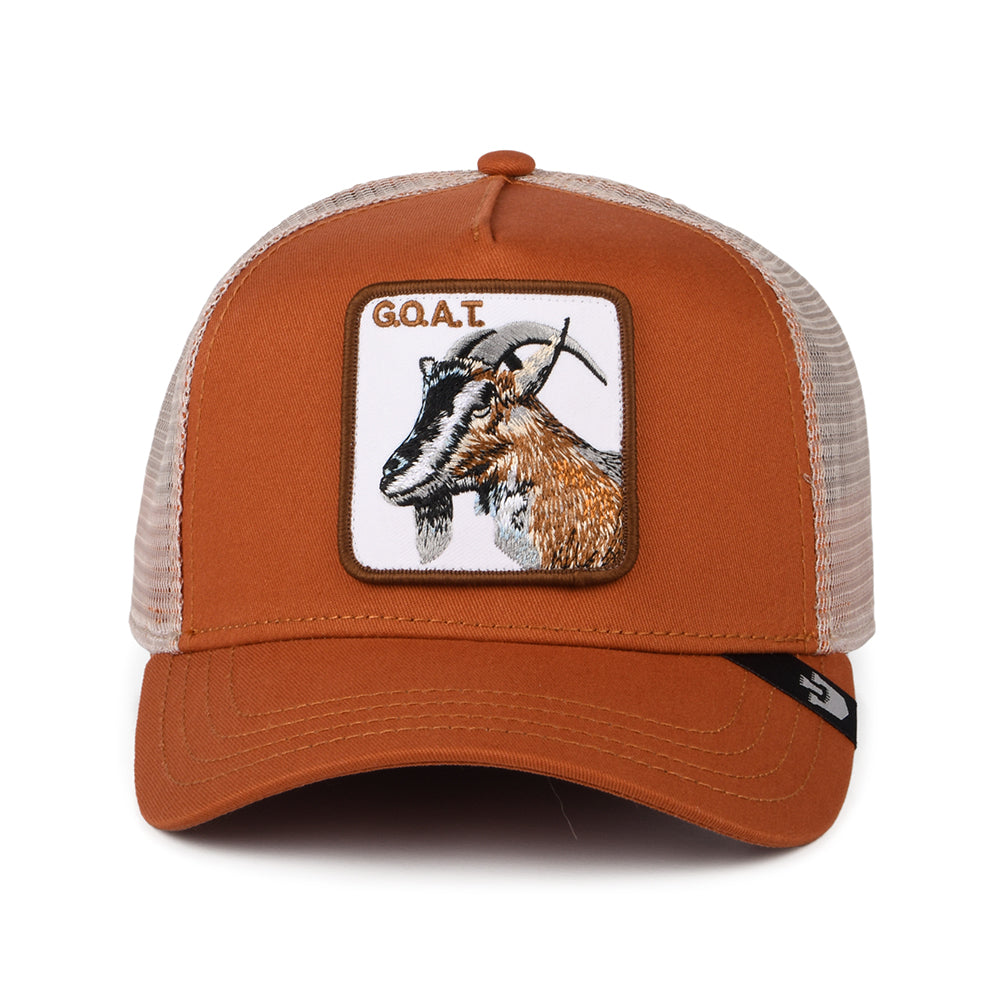 Goorin Goat Trucker Cap - Rust