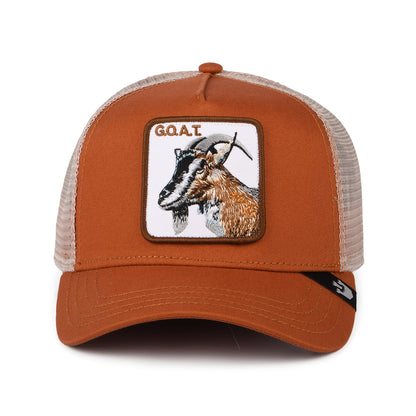 Goorin Goat Trucker Cap - Rust