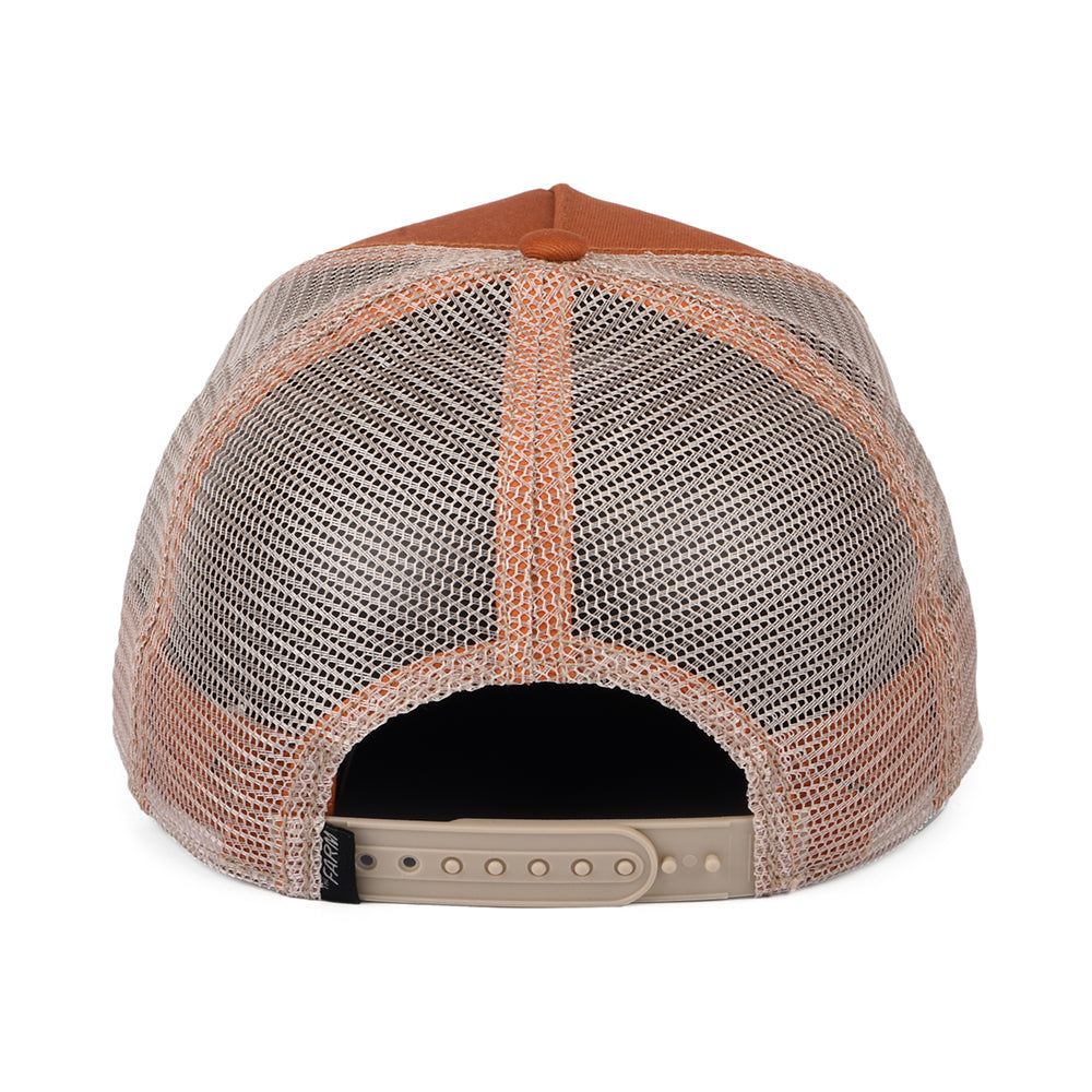 Goorin Goat Trucker Cap - Rust