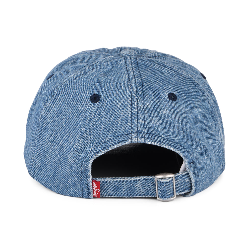 Levi's Hats Housemark Denim Baseball Cap - Blue