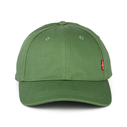 Levi's Hats Classic Twill Red Tab Baseball Cap - Green