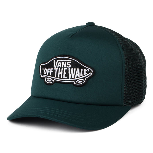 Vans Hats Classic Patch Curved Brim Trucker Cap - Deep Green