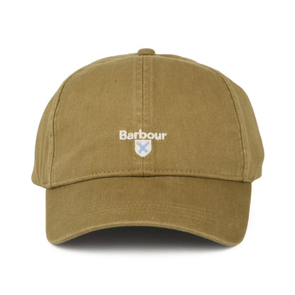 Barbour Hats Cascade Cotton Baseball Cap - Mustard