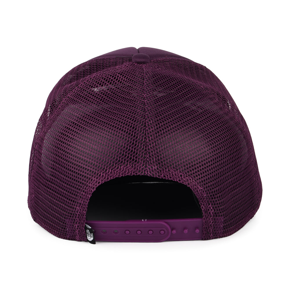 The North Face Hats TNF Logo Deep Fit Trucker Cap - Purple-Blackcurrant