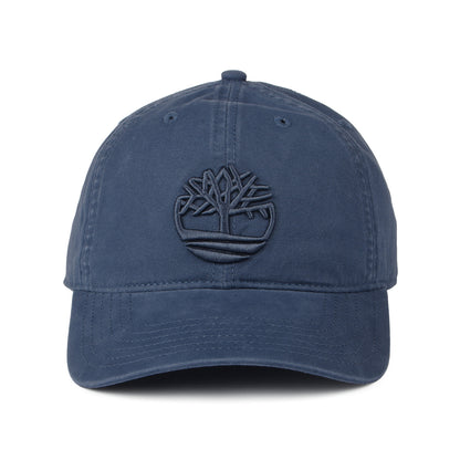 Timberland Hats Soundview Cotton Canvas Baseball Cap - Washed Blue