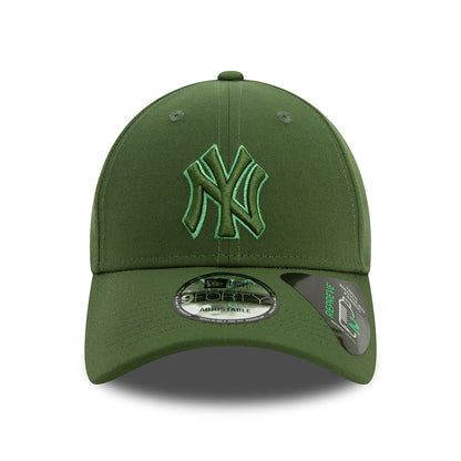 New Era 9FORTY New York Yankees Baseball Cap - MLB Repreve Outline - Olive