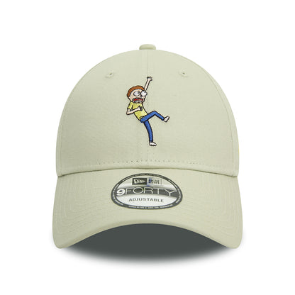 New Era 9FORTY Morty Smith Baseball Cap - Rick And Morty Character - Stone