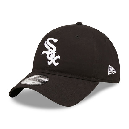 New Era 9TWENTY Chicago White Sox Baseball Cap - MLB League Essential - Black-White