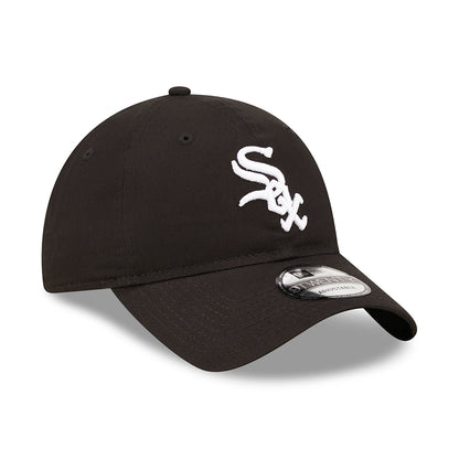 New Era 9TWENTY Chicago White Sox Baseball Cap - MLB League Essential - Black-White