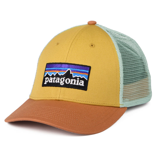 Patagonia Hats P-6 Logo Organic Cotton LoPro Trucker Cap - Mustard-Clay