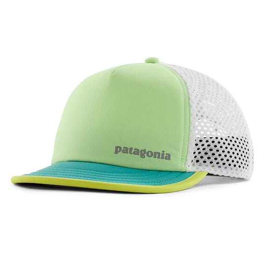 Patagonia Hats Duckbill Shorty Recycled Trucker Cap - Mint-Teal-White