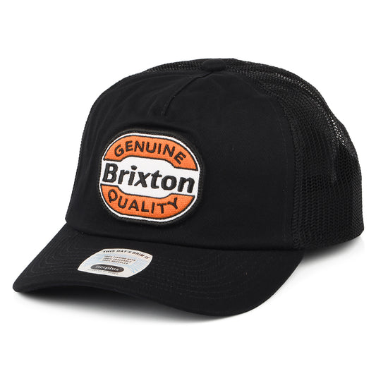 Brixton Hats Keaton NetPlus MP Trucker Cap - Black