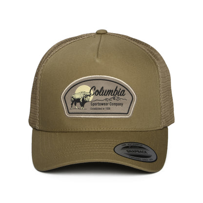 Columbia Hats Buffalo Roam Road Ready Trucker Cap - British Tan