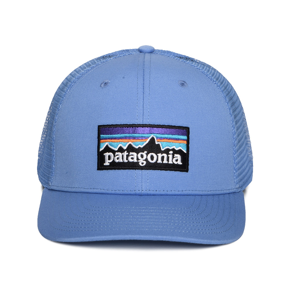 Patagonia Hats P-6 Logo Organic Cotton Trucker Cap - Ocean