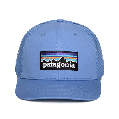 Patagonia Hats P-6 Logo Organic Cotton Trucker Cap - Ocean