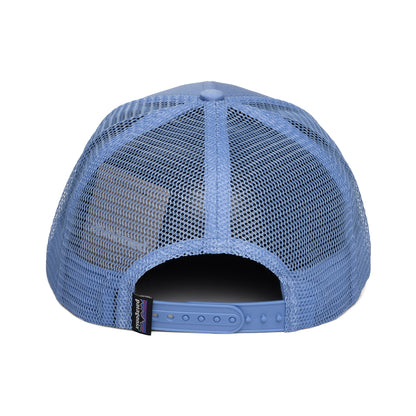Patagonia Hats P-6 Logo Organic Cotton Trucker Cap - Ocean