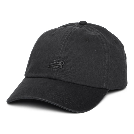 New Balance Hats Classic V 2.0 Cotton Twill Baseball Cap - Black On Black