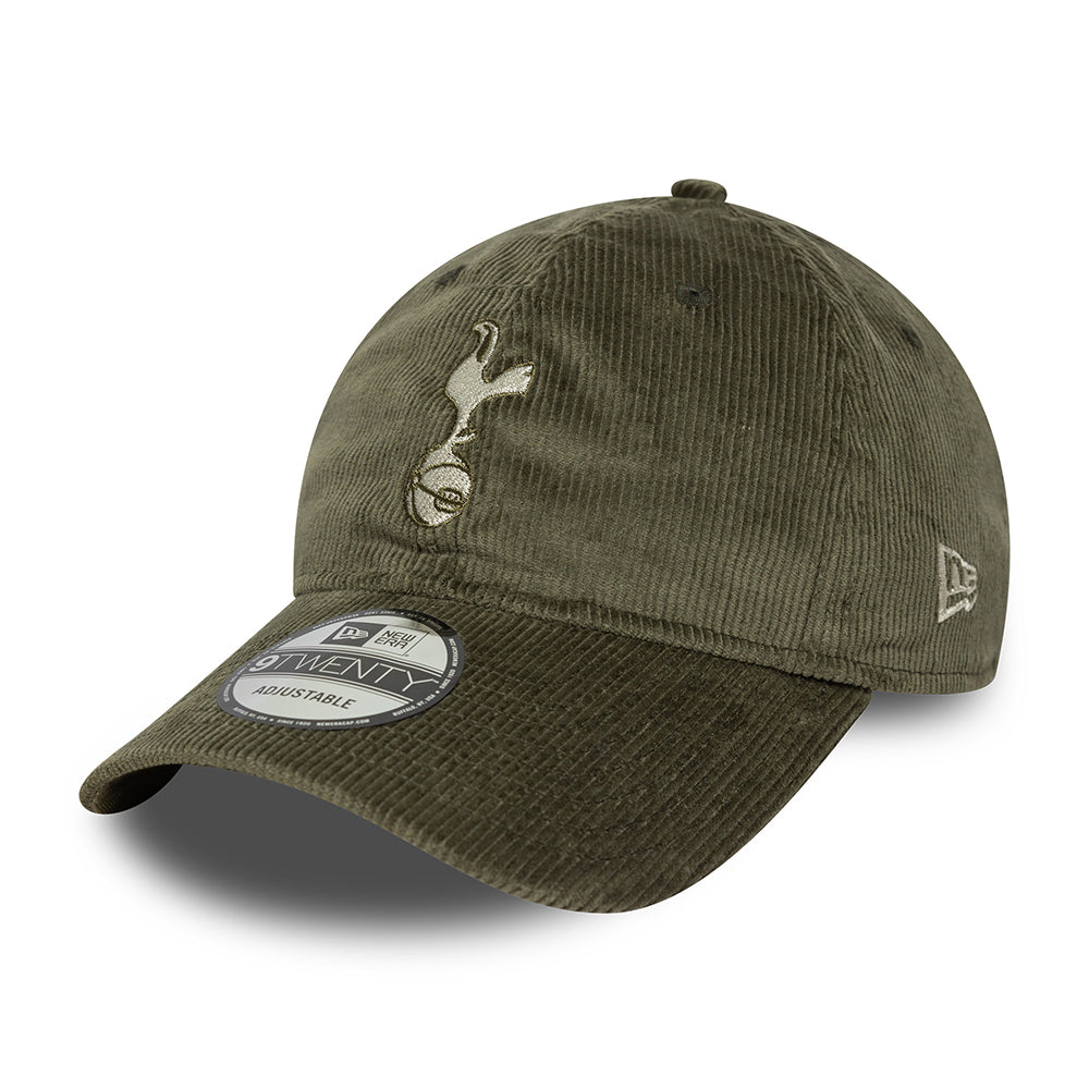 New Era 9TWENTY Tottenham Hotspur FC Baseball Cap - Cord - Olive