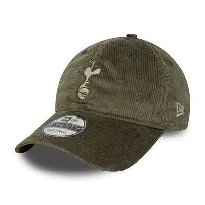 New Era 9TWENTY Tottenham Hotspur FC Baseball Cap - Cord - Olive