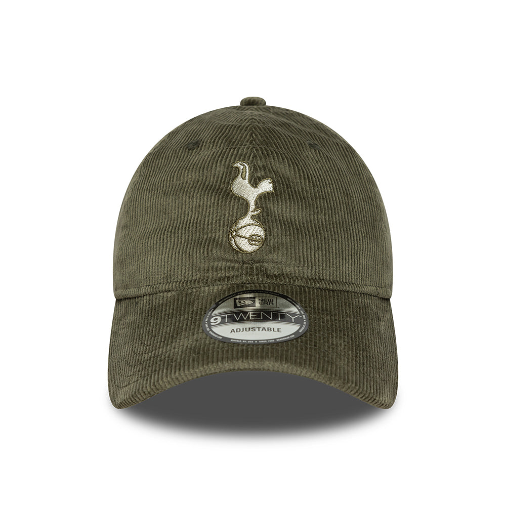 New Era 9TWENTY Tottenham Hotspur FC Baseball Cap - Cord - Olive