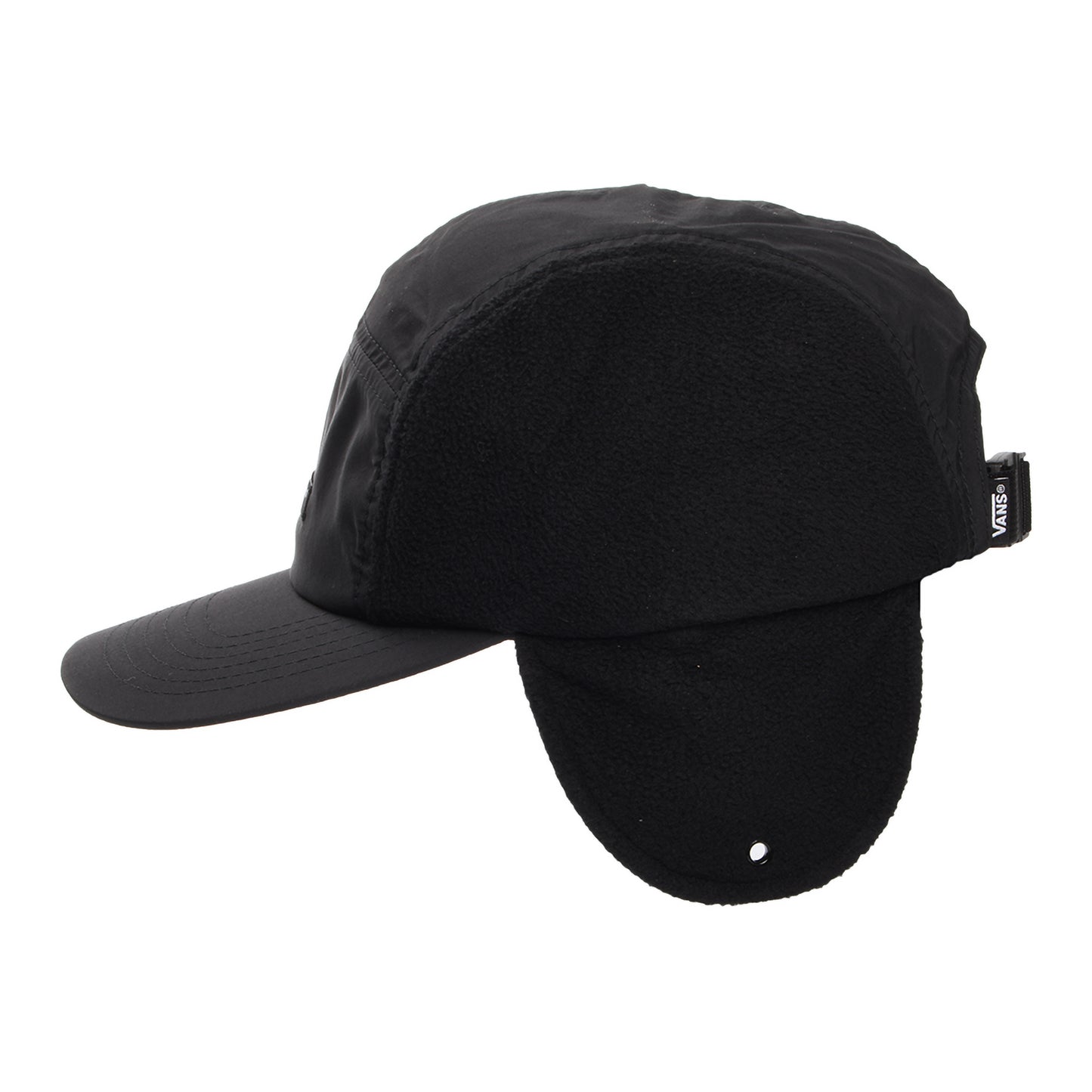 Vans Hats 66 5 Panel Cap with Earflaps - Black