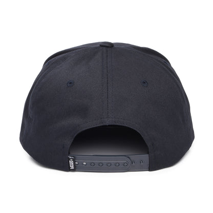Vans Hats Drop V Logo Curved Brim Snapback Cap - Midnight-White
