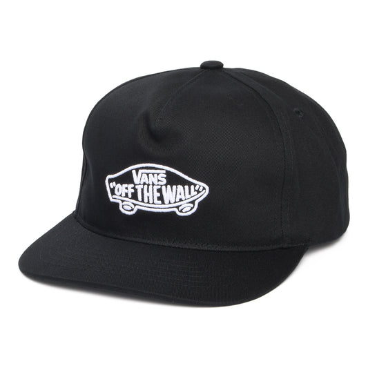 Vans Hats Classic Snapback Cap - Black-White