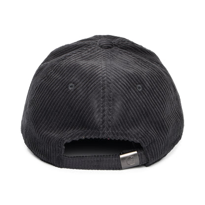 Carhartt WIP Hats Harlem Wide Wale Corduroy Baseball Cap - Graphite