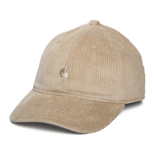 Carhartt WIP Hats Harlem Wide Wale Corduroy Baseball Cap - Stone