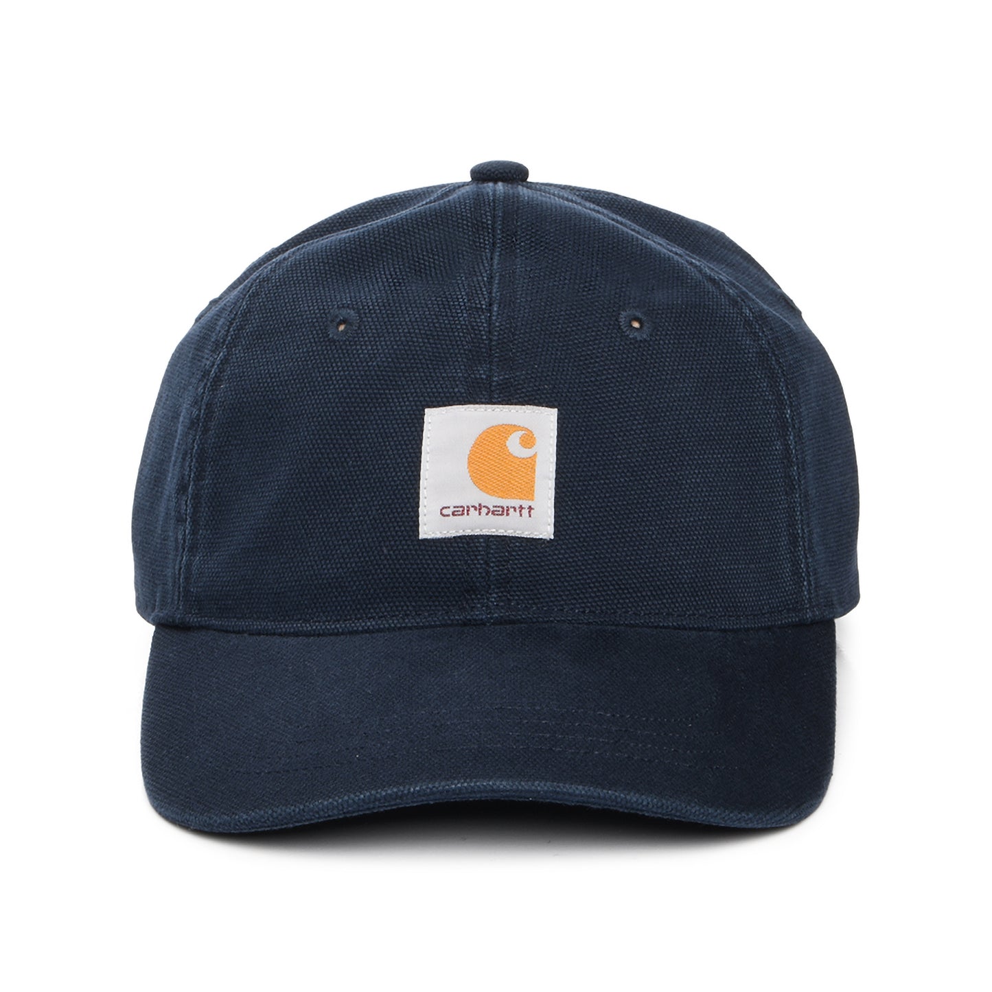 Carhartt WIP Hats Selby Washed Cotton Canvas Baseball Cap - Dark Navy