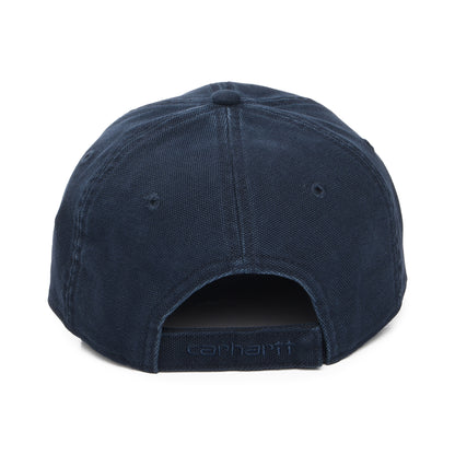 Carhartt WIP Hats Selby Washed Cotton Canvas Baseball Cap - Dark Navy