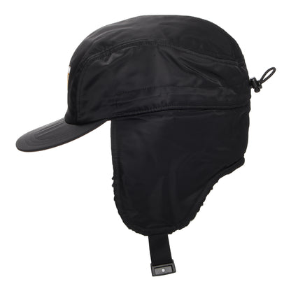 Carhartt WIP Hats Oltera 4 Panel Cap With Earflaps - Black