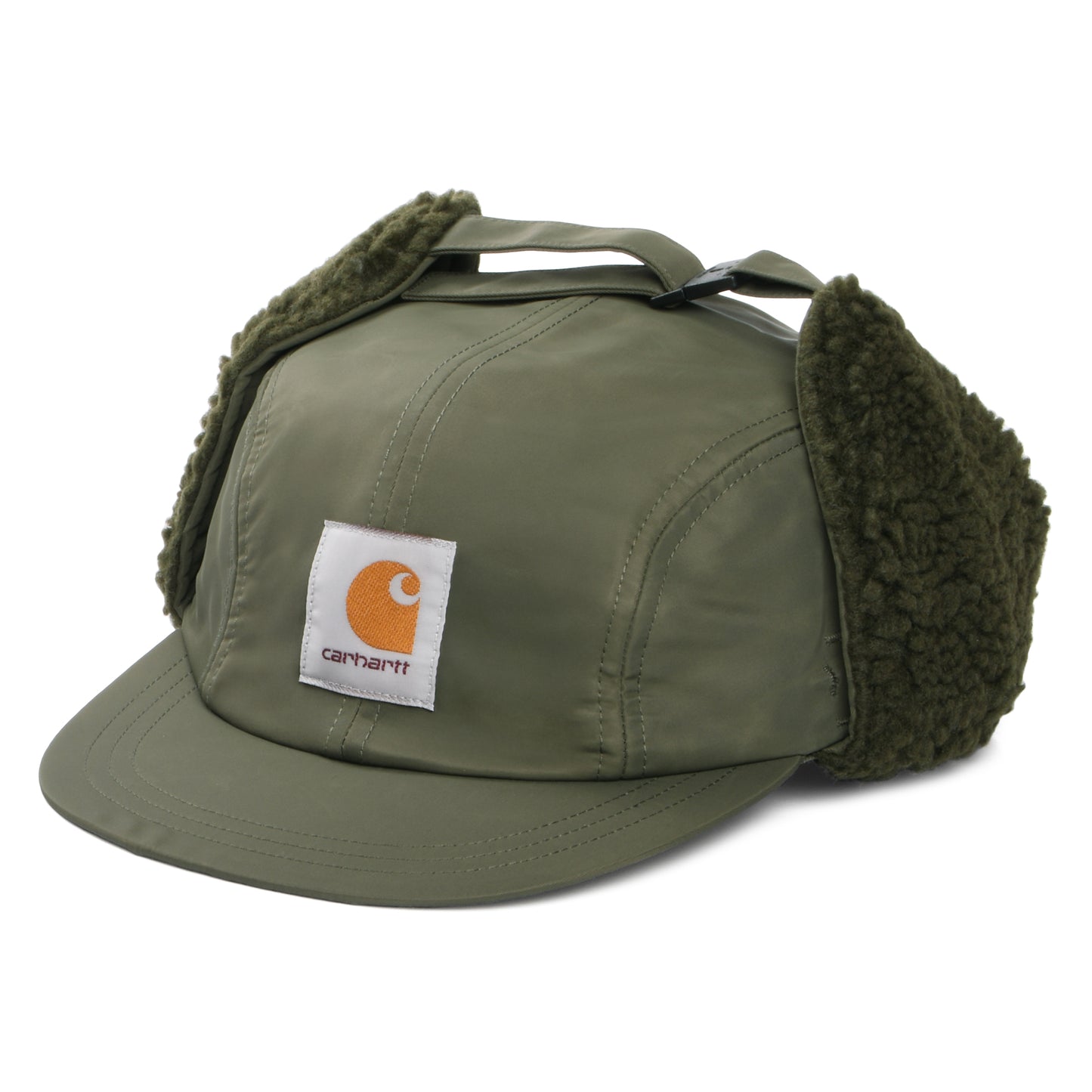 Carhartt WIP Hats Oltera 4 Panel Cap With Earflaps - Cypress