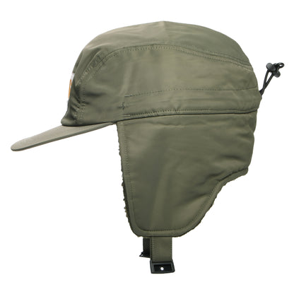 Carhartt WIP Hats Oltera 4 Panel Cap With Earflaps - Cypress