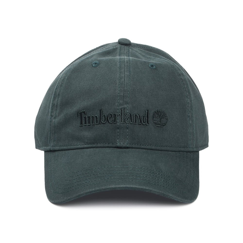 Timberland Hats Cooper Hill Cotton Canvas Baseball Cap - Green