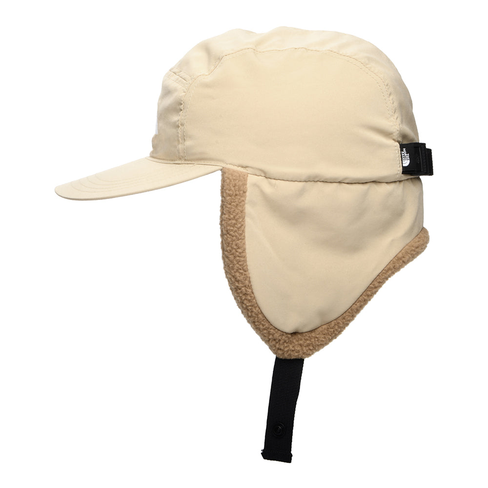 The North Face Hats Yumiori Water Repellent 5 Panel Cap With Earflaps - Khaki-Light Brown