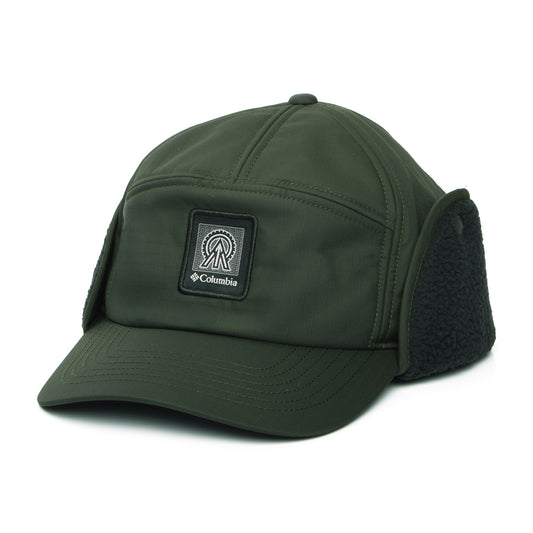 Columbia Hats Landroamer Baseball Cap with Earflaps - Dark Green