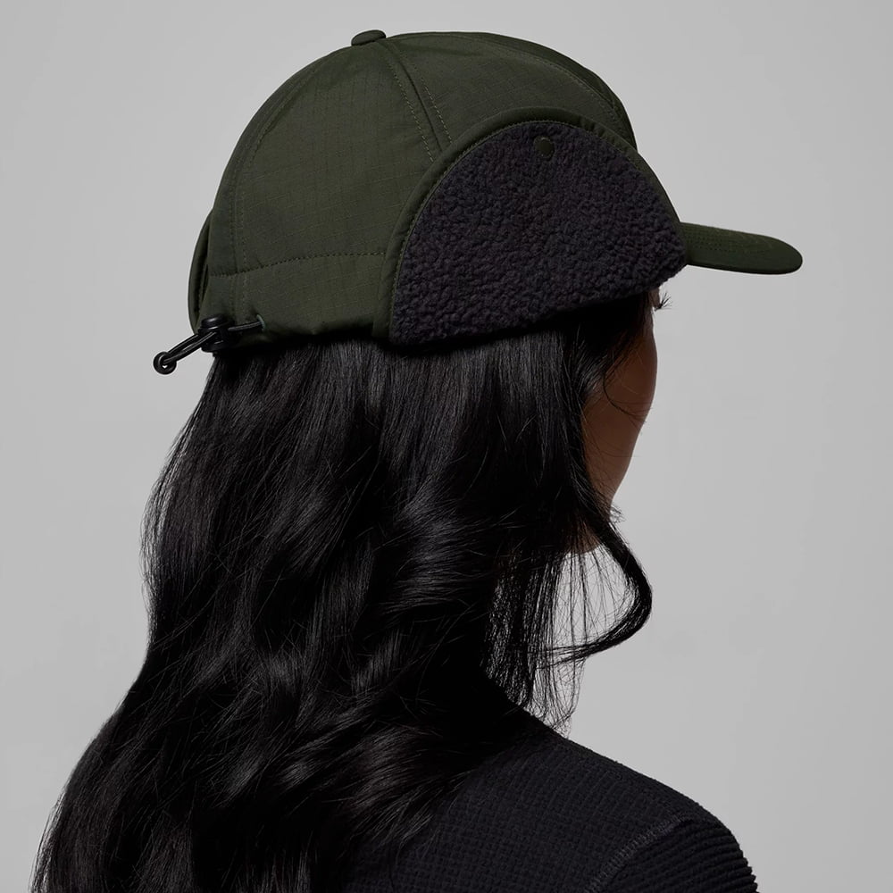 Columbia Hats Landroamer Baseball Cap with Earflaps - Dark Green