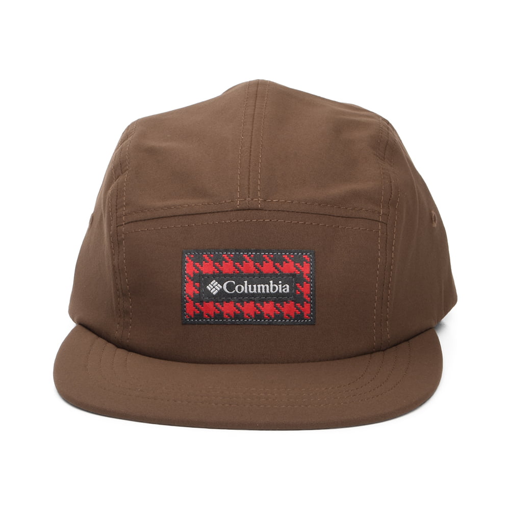 Columbia Hats Creek Side Water Repellent 5 Panel Cap - Brown