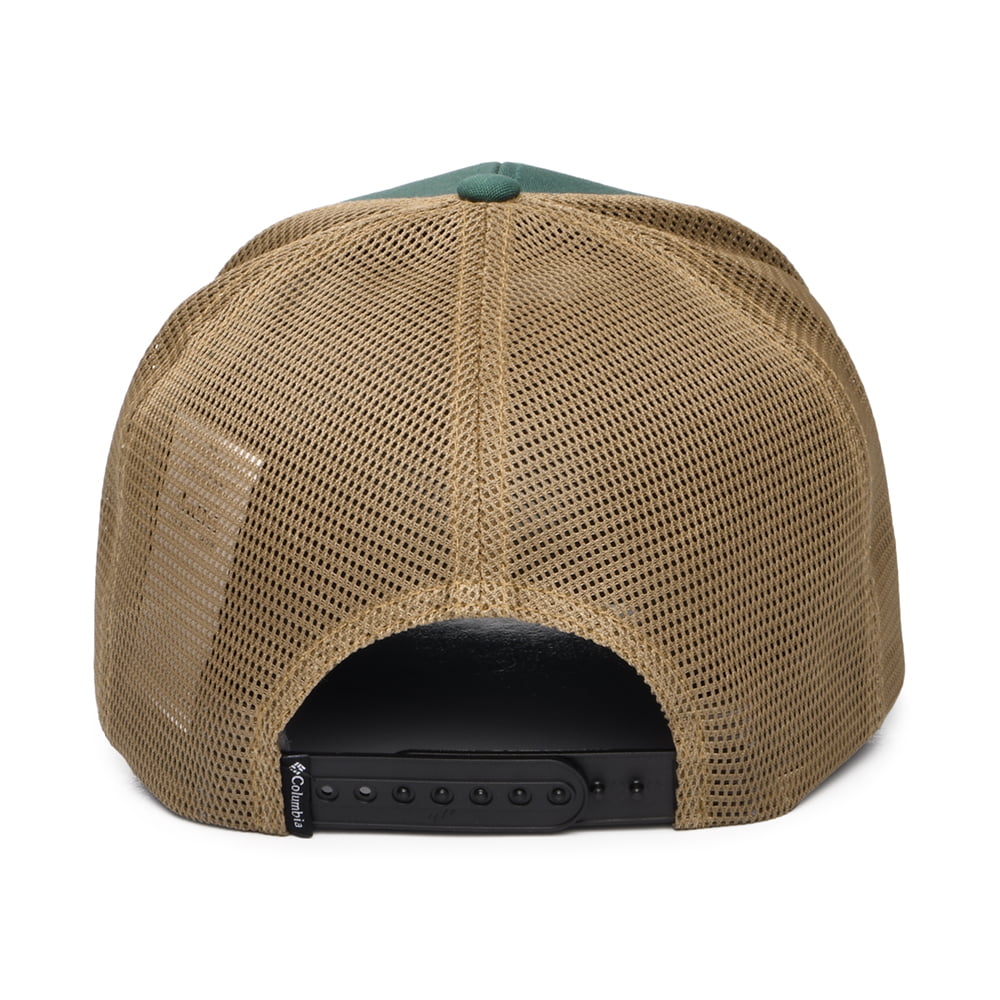 Columbia Hats Beer Label Road Ready Trucker Cap - Green
