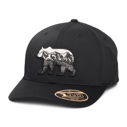 Columbia Hats Sisters Bear Lost Lager 110 Flexfit Snapback Cap - Black