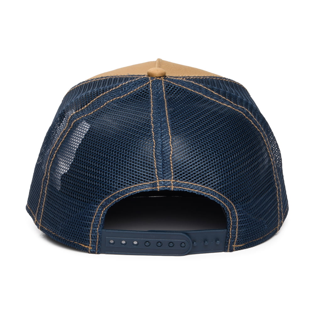 Stetson Hats Motorcycle Trucker Cap - Tan-Olive-Navy